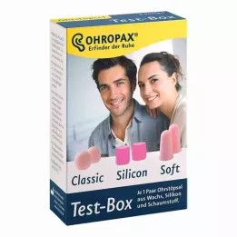 OHROPAX Test box 3 types of earplugs, 3 x 2 pcs