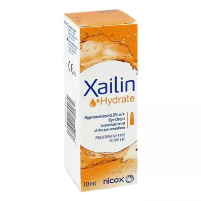 Xailin Hydrate eye drops, 10 ml Xailin Hydrate eye drops, 10 ml