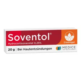 SOVENTOL Hydrocortisone acetate 0.25% cream, 20 g