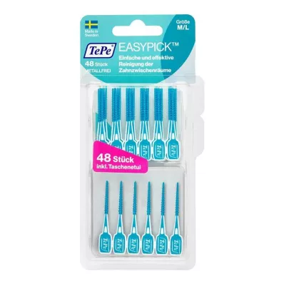 TEPE EasyPick M/L turquoise, 36 pcs