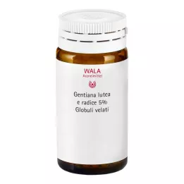 Gentiana lutea 5% mother tincture Globuli velati, 20 g