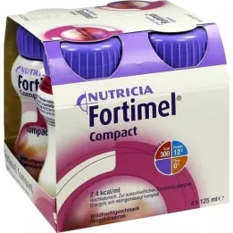 FORTIMEL Compact 2.4 Forest Fruit Flavour, 4X125 ml