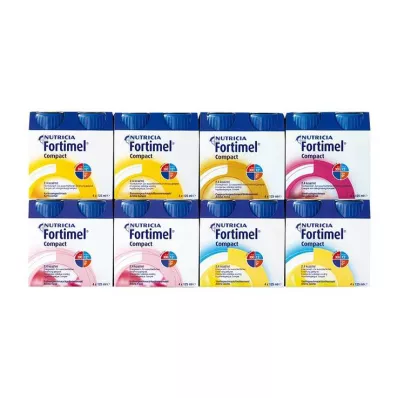 FORTIMEL Compact 2.4 Mixed Carton 8X4X125 ml FORTIMEL Compact 2.4 Mixed Carton 8X4X125 ml