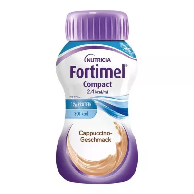FORTIMEL Compact 2.4 Cappuccino Flavour, 4X125 ml FORTIMEL Compact 2.4 Cappuccino Flavour, 4X125 ml