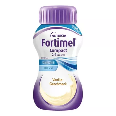 FORTIMEL Compact 2.4 Vanilla Flavour 8X4X125 ml FORTIMEL Compact 2.4 Vanilla Flavour 8X4X125 ml