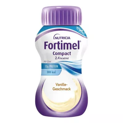 Fortimel Compact 2.4 vanilla flavor, 4X125 ml Fortimel Compact 2.4 vanilla flavor, 4X125 ml