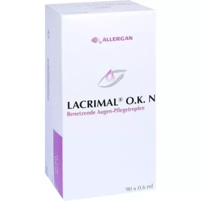 LACRIMAL O.K. N Eye Drops, 90X0.6 ml