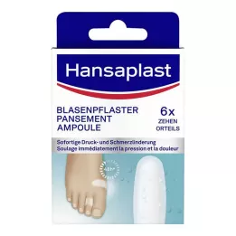 HANSAPLAST Blister plaster small, 6 pcs