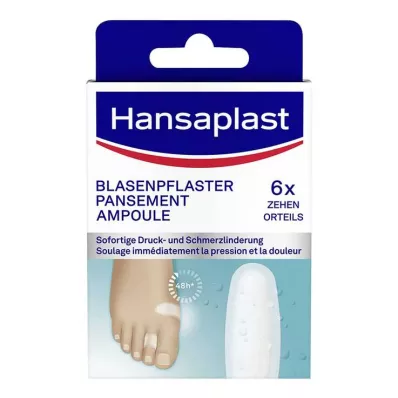 HANSAPLAST Blister plaster small, 6 pcs HANSAPLAST Blister plaster small, 6 pcs
