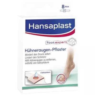 HANSAPLAST Corn plaster, 8 pcs