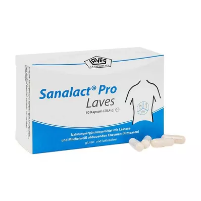 SANALACT Pro Laves Capsules, 60 Capsules