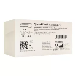 SPEEDICATH Compact Eve Catheter Ch 12, 30 pcs
