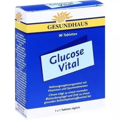 GESUNDHAUS Glucose Vital tablets, 90 pcs