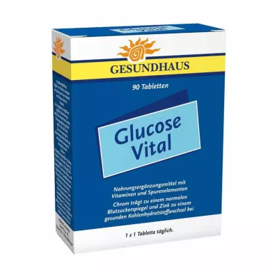 GESUNDHAUS Glucose Vital tablets, 90 pcs GESUNDHAUS Glucose Vital tablets, 90 pcs