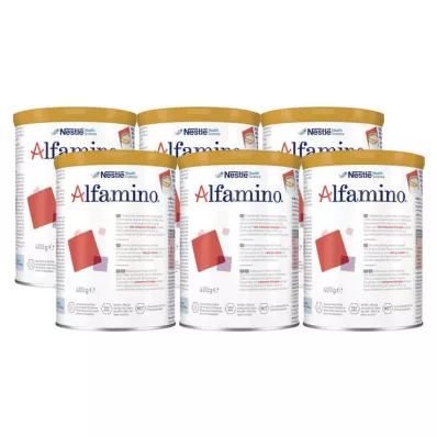 ALFAMINO Powder, 6X400 g