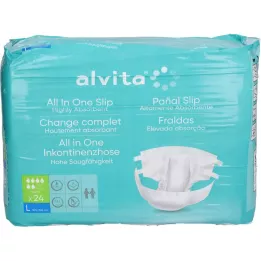 ALVITA All-in-one incontinence pants super large day, 24 pcs