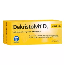 DEKRISTOLVIT D3 2,000 I.U. tablets, 90 pcs