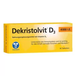 DEKRISTOLVIT D3 4,000 I.U. tablets, 30 pcs