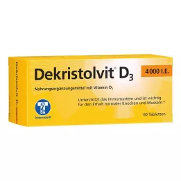 DEKRISTOLVIT D3 4,000 I.U. tablets, 60 pcs