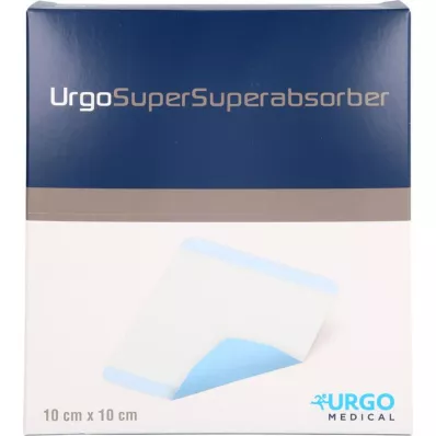 URGOSUPERSUPERABSORBER 10x10 cm dressing, 10 pcs