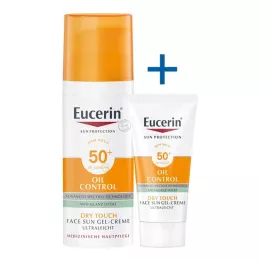 EUCERIN Sun Gel-Cream Oil Contr.Anti-Gl.Eff.LSF50+, 50 ml