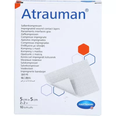 ATRAUMAN 5x5 cm sterile compresses, 10 pcs