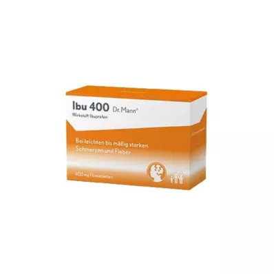 Ibu 400 Dr.Mann film-coated tablets, 50 pcs Ibu 400 Dr.Mann film-coated tablets, 50 pcs