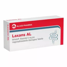 LAXANS AL enteric coated tablets, 10 pcs