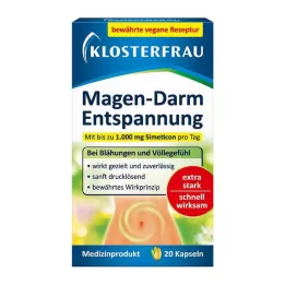 KLOSTERFRAU Gastrointestinal Relaxation Capsules, 20 Capsules