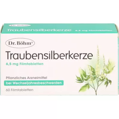 DR.BÖHM Black cohosh 6.5 mg film-coated tablets, 60 pcs