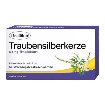 Böhm black cohosh 6.5 mg film-coated tablets, 60 pcs Böhm black cohosh 6.5 mg film-coated tablets, 60 pcs
