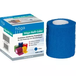 HÖGA-HAFT Color fixation tape 6 cm x 4 m blue, 1 pc