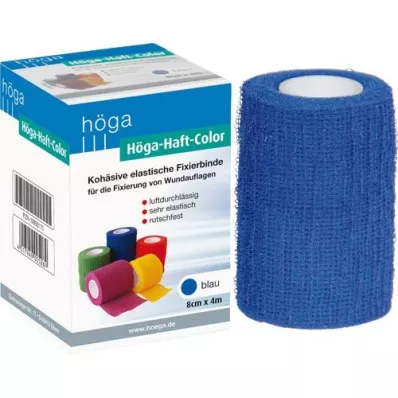 HÖGA-HAFT Color fixation tape 8 cm x 4 m blue, 1 pc