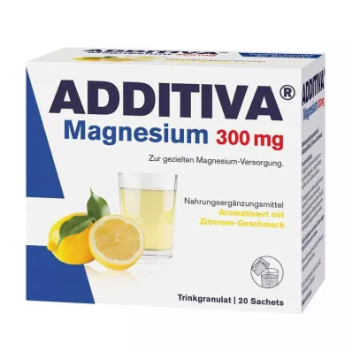 Additiva Magnesium 300 mg N powder, 20 pcs