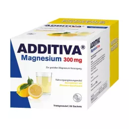 ADDITIVA Magnesium 300 mg N sachets, 60 pcs