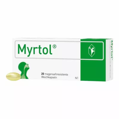 MYRTOL enteric-coated soft capsules, 20 pcs MYRTOL enteric-coated soft capsules, 20 pcs