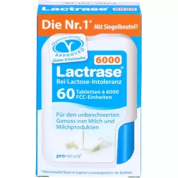 LACTRASE 6,000 FCC Tablets in click dispenser, 60 pcs