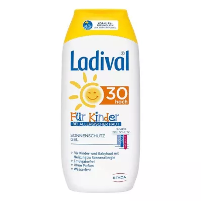 LADIVAL Childrens allergic skin gel LSF 30, 200 ml