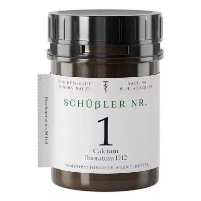SCHÜSSLER NR.1 Calcium fluoratum D 12 tablets, 400 pcs