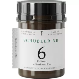 SCHÜSSLER No.6 Kalium sulphuricum D 6 Tablets, 400 pc