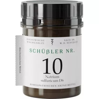 SCHÜSSLER NR.10 Natrium sulphuricum D 6 tablets, 1000 pc