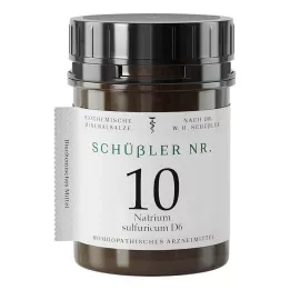 Schüssler No. 10 Sodium sulfuricum D 6 tablets, 1000 pcs