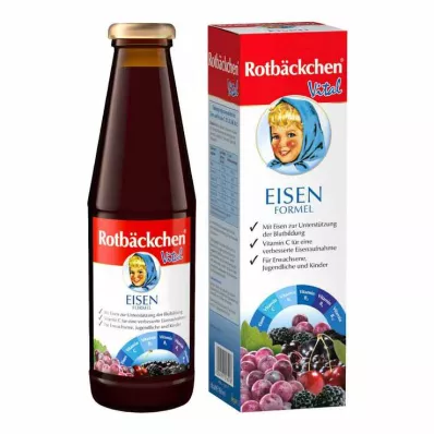 RABENHORST Rotbäckchen Vital Iron Formula Juice, 450 ml RABENHORST Rotbäckchen Vital Iron Formula Juice, 450 ml