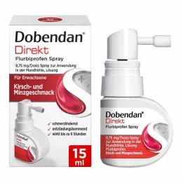 DOBENDAN Direct Flurbiprofen Spray 8.75mg/dos.mouth, 15 ml