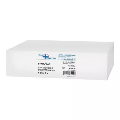 POLSTERBINDE synthetic 6 cmx3 m non-sterile, 12 pcs POLSTERBINDE synthetic 6 cmx3 m non-sterile, 12 pcs