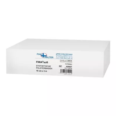 POLSTERBINDE synthetic 10 cmx3 m non-sterile, 12 pcs