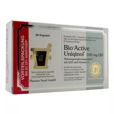 BIO ACTIVE Uniqinol 100 mg QH Pharma Nord Capsules, 90 pcs