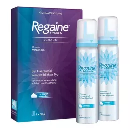 REGAINE Womens foam 50 mg/g, 2X60 g