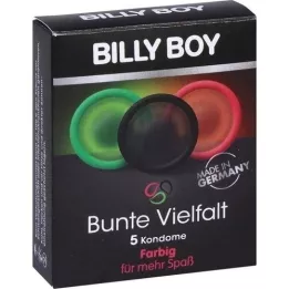 BILLY BOY colourful variety, 5 pcs