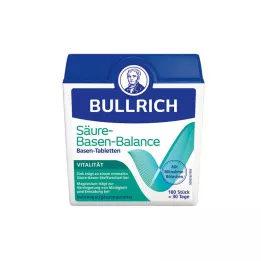 BULLRICH Acid Bases Balance Tablets, 180 pcs